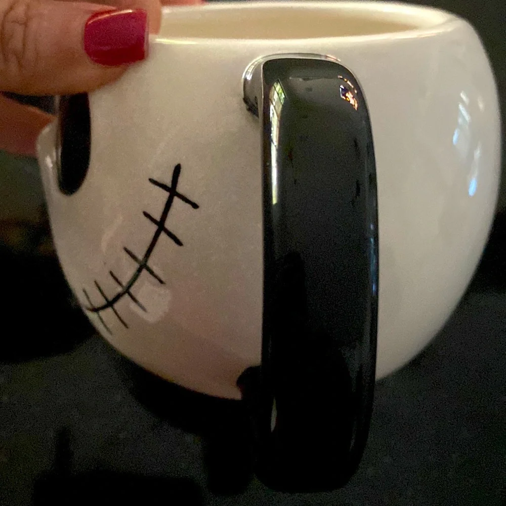 Disneyland Paris Jack Skellington Nightmare Before Christmas 3D Head Shaped Mug